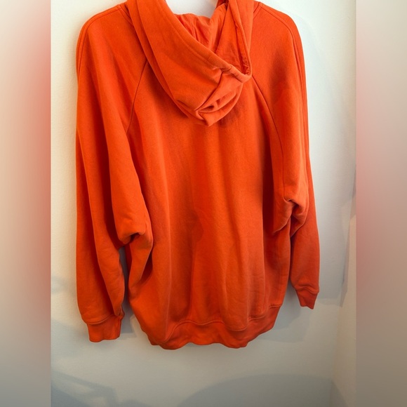 ADIDAS ALL SZN orange pullover women’s hoodie size large - Picture 2 of 4